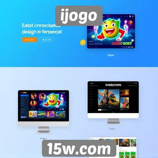 Evolução do design e interface do site ijogo